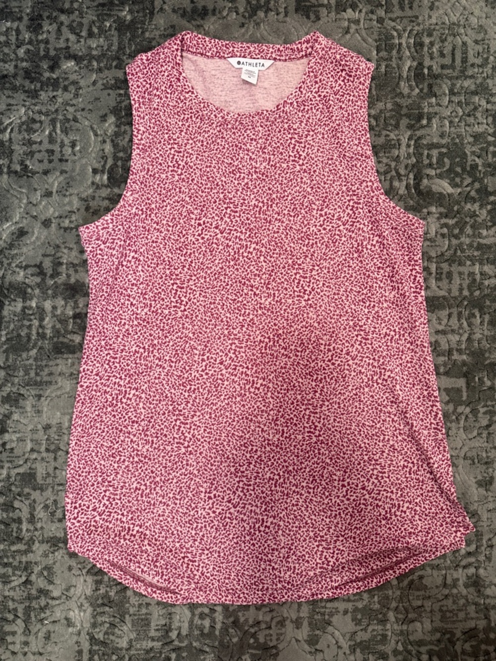 Athleta Micro Cheetah Breezy Tank